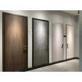 Aluminum Frame Melamine Faced MDF Interior Bedroom Door